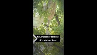 North Korea sends balloons of ‘trash’ into South