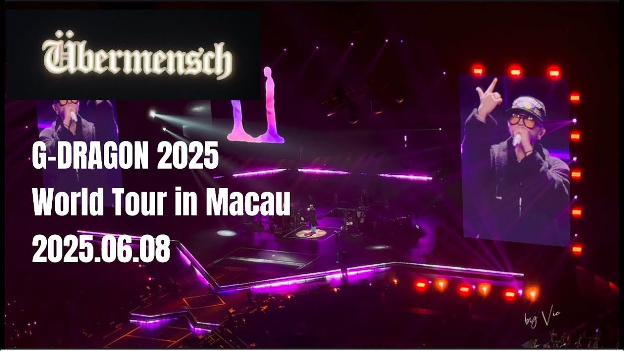 G-Dragon | Macau4 wide shot | übermensch World Tour 2025.06.08