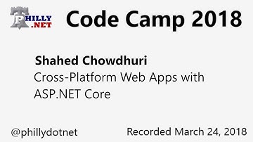 Code Camp 2018 - Cross-platform Web App with ASP.NET Core