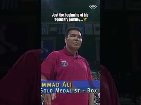 Young Muhammad Ali, known as Cassius Clay, won gold at the #Rome1960 Olympics. 🥇 #boxing
