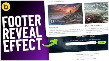 Maak de voettekst van uw website geweldig met deze coole truc!