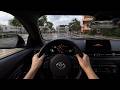 ASMR Realistic Evening to Night Drive | Relaxing Road Sounds (No Music, No Commentary)