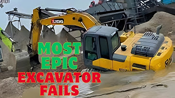 Most Epic Excavator Fails Part 1