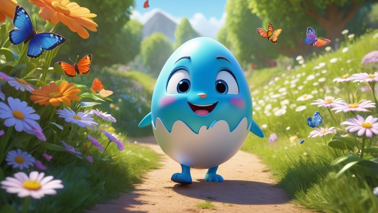 "Bibi le Petit Œuf 🌈 | Comptine Pour Enfants | Roule, Danse et Rigole"