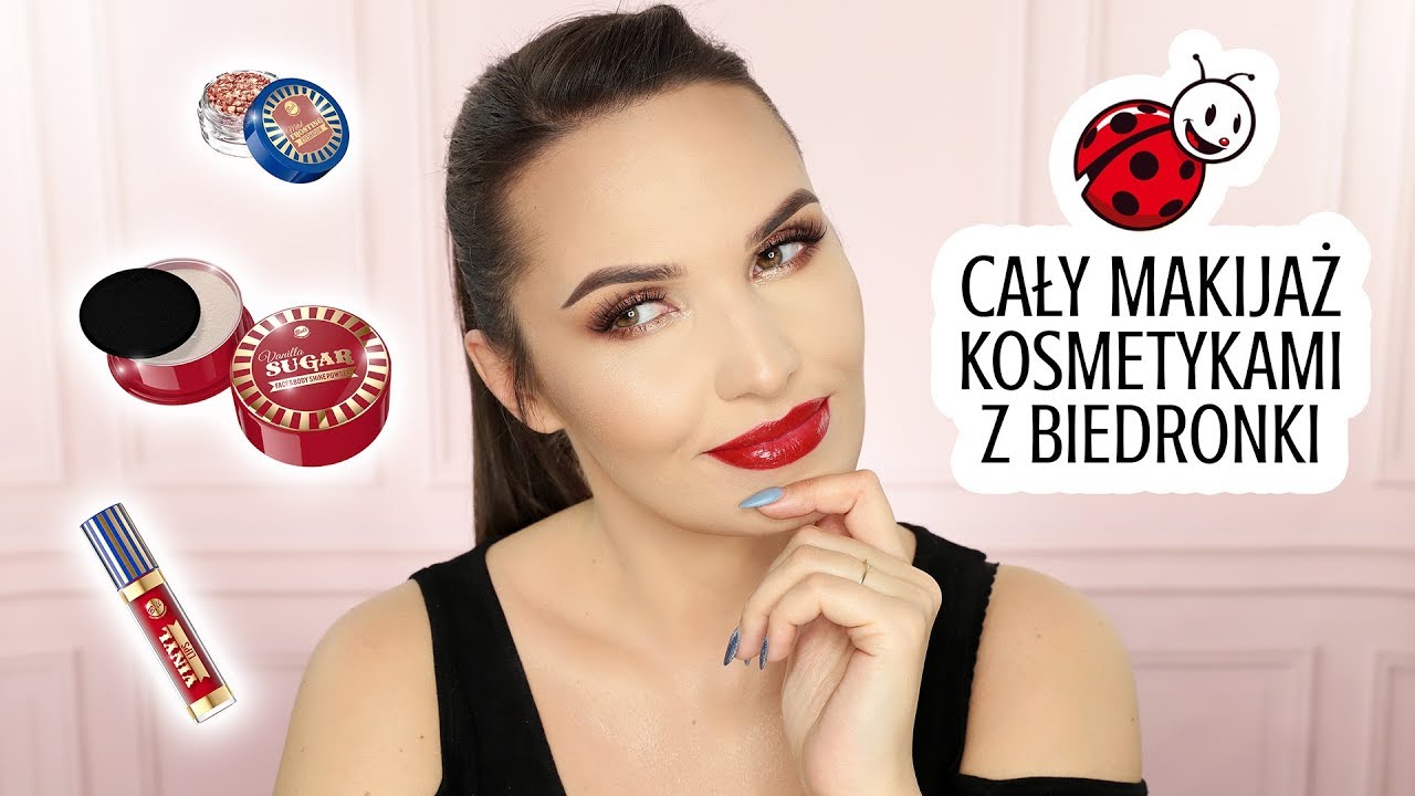 😅 MAKIJAŻ KOSMETYKAMI Z BIEDRONKI?! + Test Nowej Kolekcji Bell 🙈