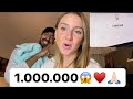 لحظة وصولنا مليون مشترك ♥️ ( الحمدلله) 1 millions subscribes