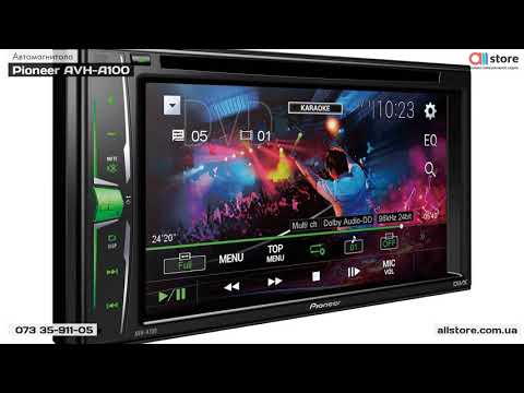 Pioneer AVH A100 | АВТОМАГНИТОЛА | Обзор Allstore
