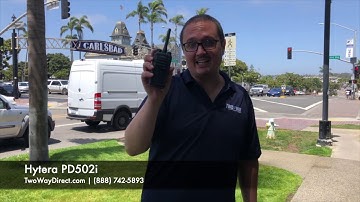 Radio Coverage Test: Hytera PD502 (Carlsbad, CA)