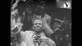 1950s, South Africa Black Protest Rally, Johannesburg, anti-Apartheid
