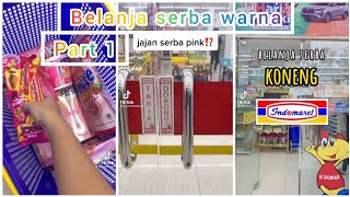 Belanja serba warna🍑🍋🫐di Indomaret dan Alfamart checkk!!!