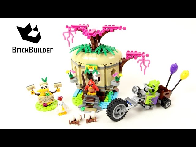 Lego Angry Birds 75823 Bird Island Egg Heist - Lego Speed Build - YouTube