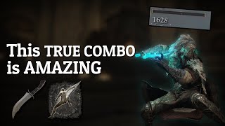 This Impaling thrust into dagger R2 TRUE COMBO is BEAUTIFUL