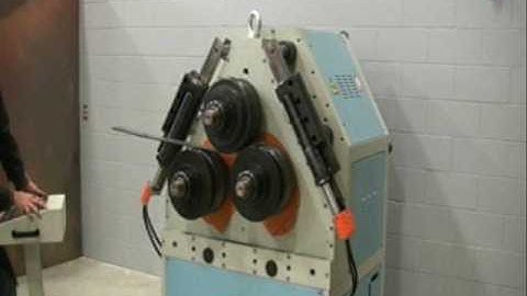 Baileigh R-H120 Hydraulic Double Pinch Roll Bender Angle Rolling Ring Roller