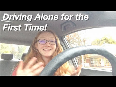 Driving By Myself for the FIRST TIME !
