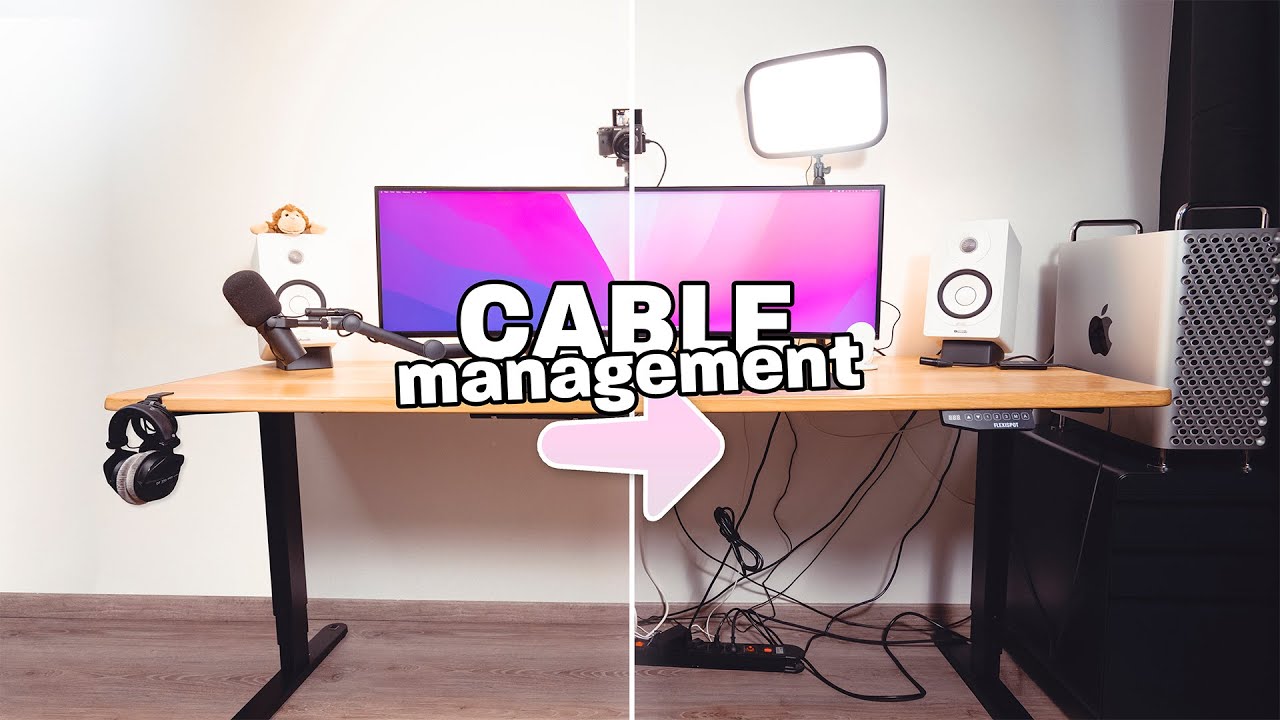 Cable Management pour Bureau