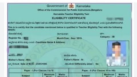 Karnataka TET Result 2025 — Merit & Next Process