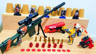 AWM soft bullet ejection sniper rifle/dragon hunting UFO pistol/safe soft bullet toy pistol screenshot 2