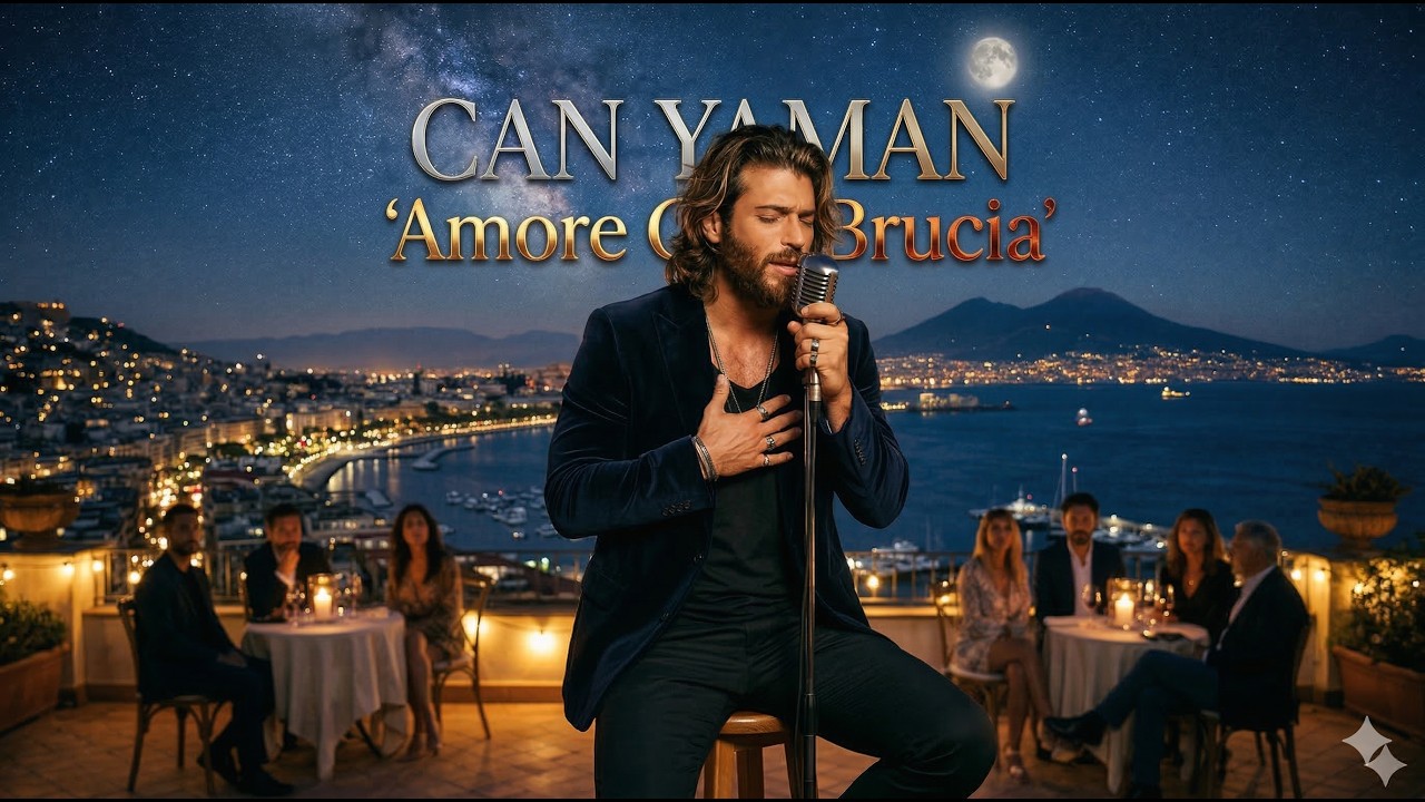 CAN YAMAN  💜  Amore Che Brucia 🎵 Canzone d’Amore Italiana Emozionante | Musica da Cuore Spezzato 🎵AI