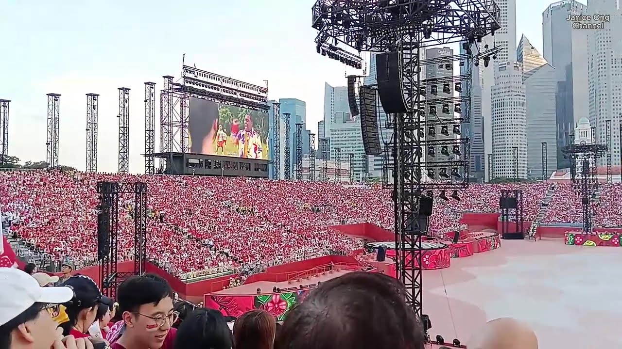🇸🇬 NDP 2025 Singapore | Full National Day Parade from Spectator View (With NDP Ticket) From Padang
