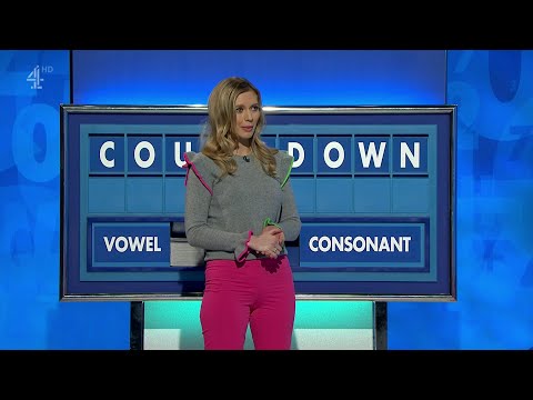 Rachel Riley @tight pink trousers, caml