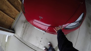 How to Close the Tesla Model 3 Frunk
