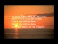 DON&#39;T YOU HOLD ME DOWN - ALAN WALKER &amp; GEORGIA KU (LYRICS)