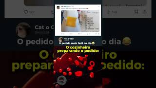 O 'fácil' pedido que é impossível 🍔 #foodfail #shorts #viral