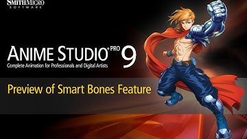 Anime Studio 9 & 9.5 Preview - New Smart Bones Feature
