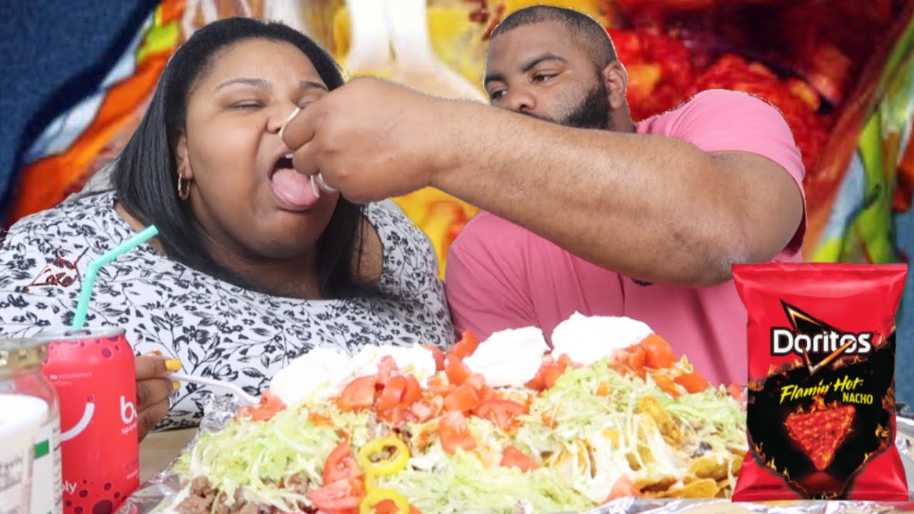 FLAMIN HOT RANCH NACHOS| TALKING ABOUT OUR MORNING ROUTINES