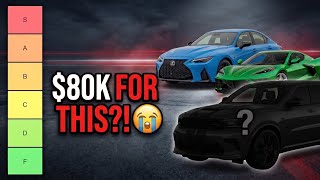 Ranking the BEST Performance Cars Under $80K