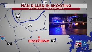 Man killed in shooting at South Nashville apartment complex
