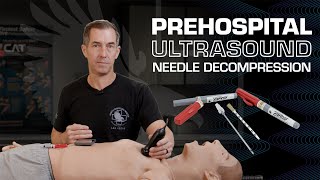 Learn How to Use Prehospital Ultrasound- Needle Decompression #pocus #prehospitalcare