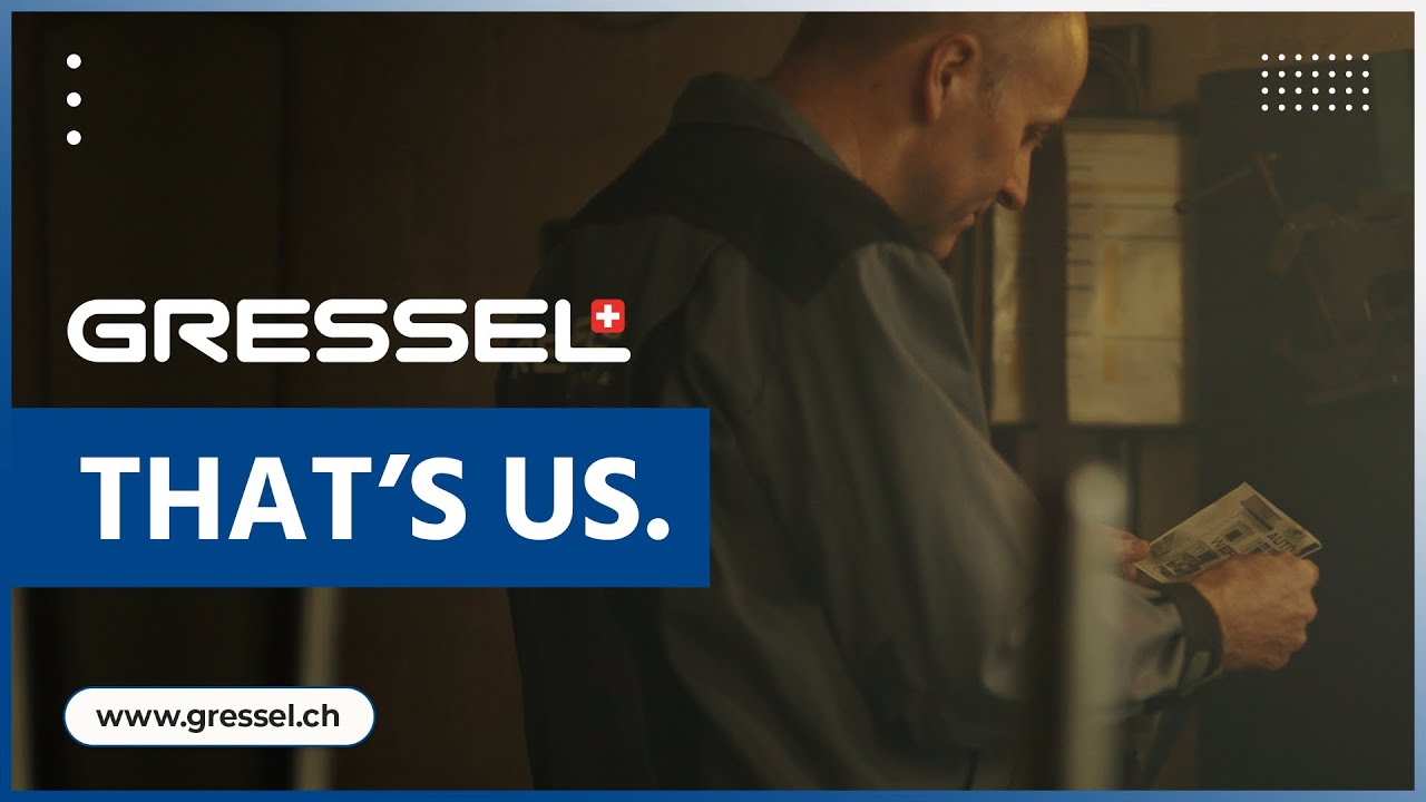 That's us - GRESSEL AG.