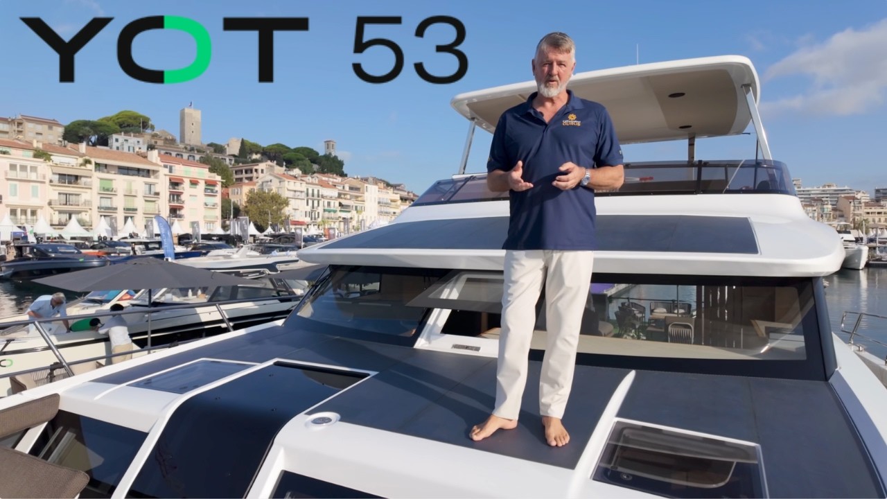 ⁣Inside the YOT 53, Top to Bottom, at Cannes 2026
