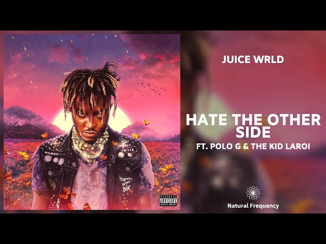 Juice WRLD ft. Marshmello, Polo G u0026 Kid Laroi - Hate The Other Side (432Hz) class=