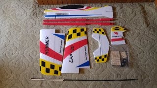 Athlete Statistics Hummer EPP 3D Plane 1000mm - ready for maiden flight !