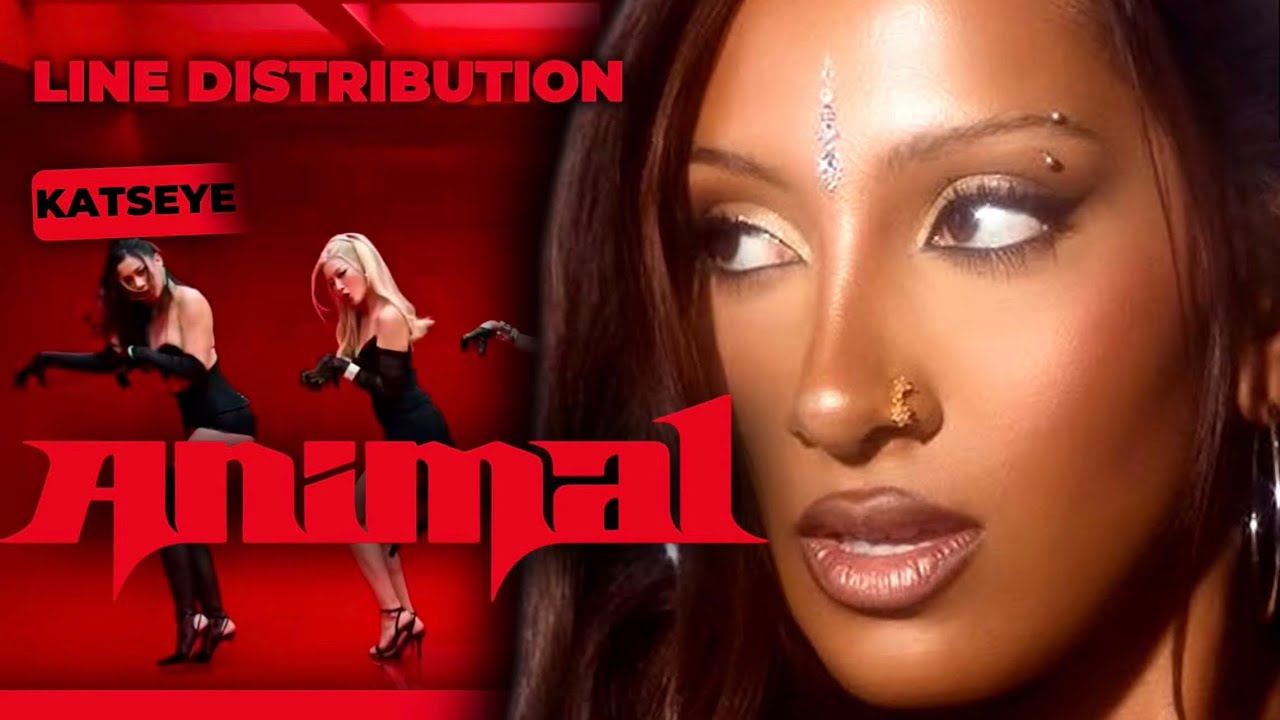 KATSEYE (캣츠아이) - ANIMAL | LINE DISTRIBUTION - YouTube