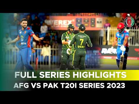 Full T20I Series Highlights | Afghanistan vs Pakistan | T20I Series 2023 | 3D1T