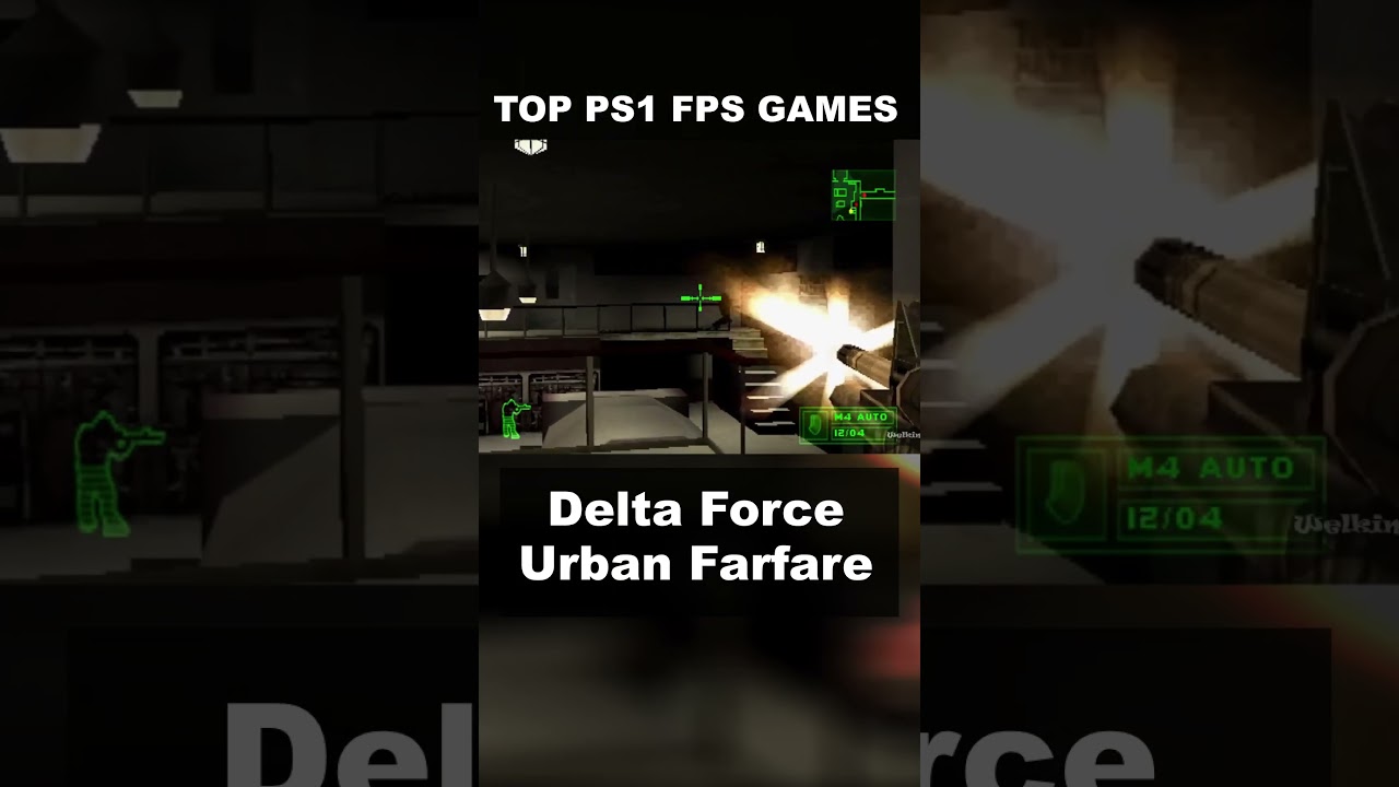 Top 5 First Person Shooter Games for PS1