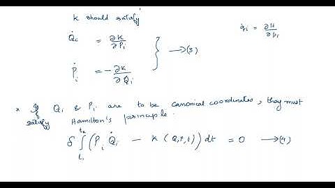 Canonical transformations part 2