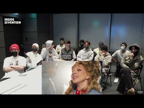 Seventeen Reacting To Die With A Smile Bruno Mars Lady Gaga 