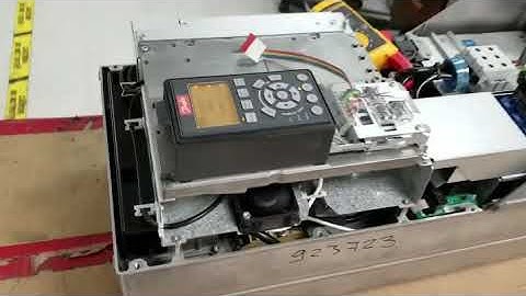 Test Run of the Danfoss VLT Drive, MN: 131G2149