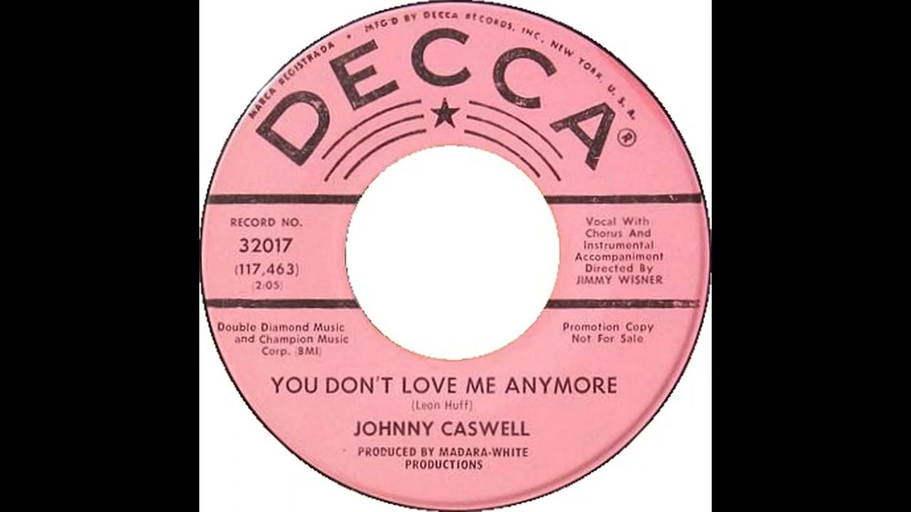 Yvette He Don't Love Me No More Johnny Caswell You Don't Love Me Anymore - YouTube