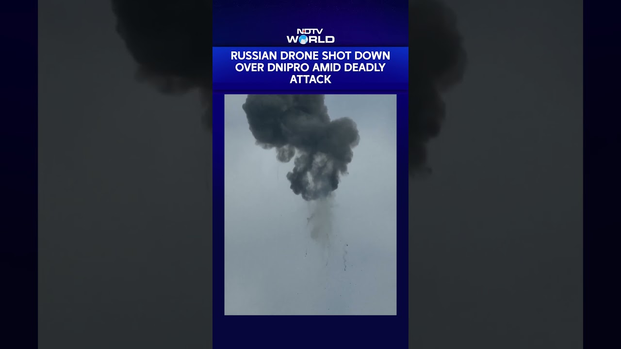 Russia-Ukraine War: Russian Drone Downed Over Dnipro Amid Deadly Strike on Ukraine