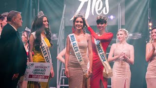 Miss France remet la couronne à la nouvelle Miss Alès 2024, Clara Crouzette