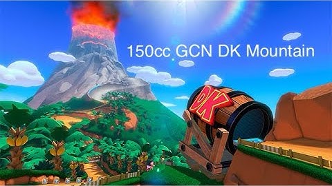 (Mario Kart 8 Deluxe) Booster Course Pass: Gameplay of GCN DK Mountain 150cc Race as Diddy Kong
