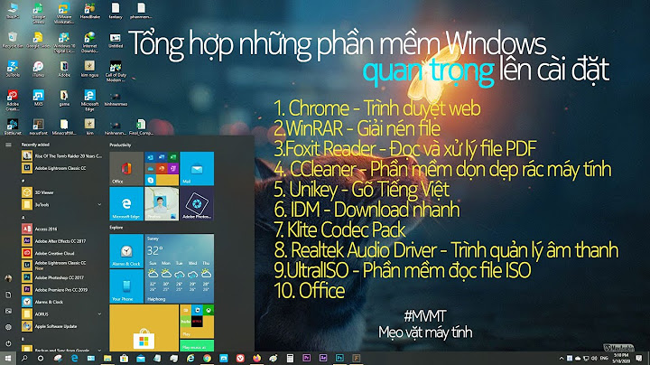 Chương trình quản lý file trên windows