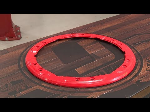 F-150 Raptor Ford Performance Bead-Lock Wheel Trim Ring Red 2017 - F-150 Raptor Ford Performance Bead-Lock Wheel Trim Ring Red 2017