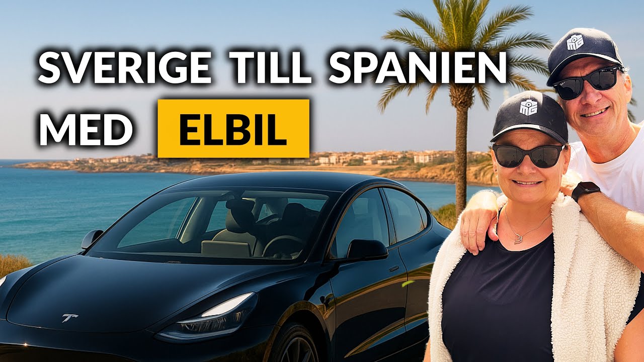 Vi tog elbilen från Sverige till Spanien – det här är vad som hände!
