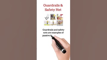 Guardrails & Safety Nets #safetynet #guardrail #fallprotection #shorts #viral